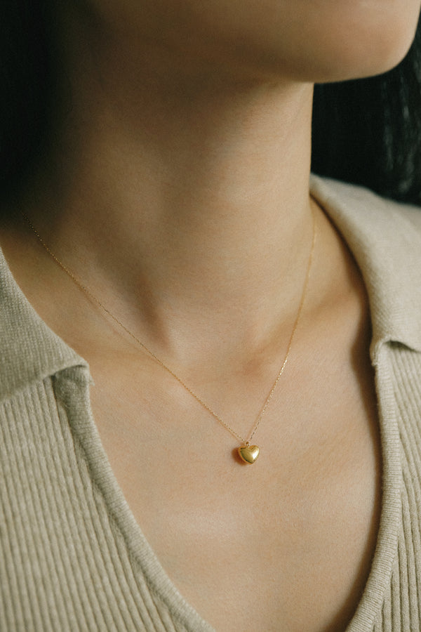 Regular Heart Pendant Necklace