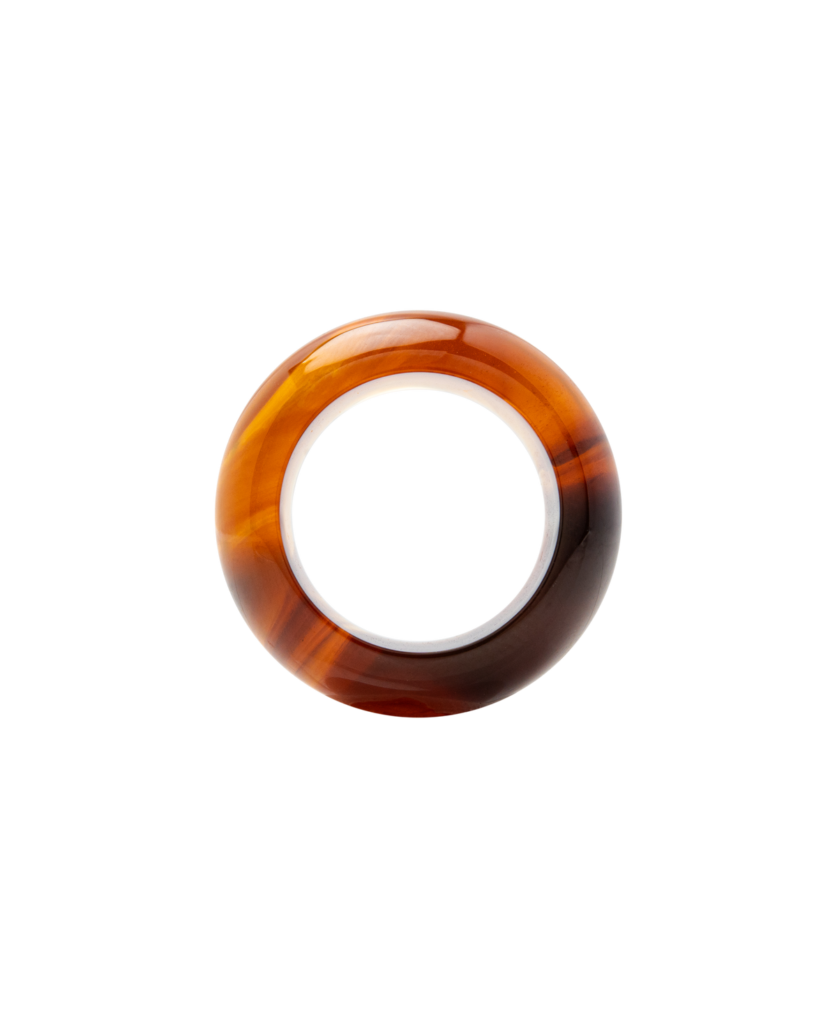 Burmese Amber Chunky Ring