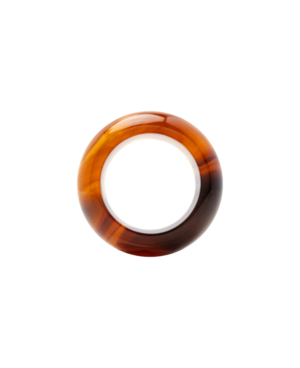 Burmese Amber Chunky Ring