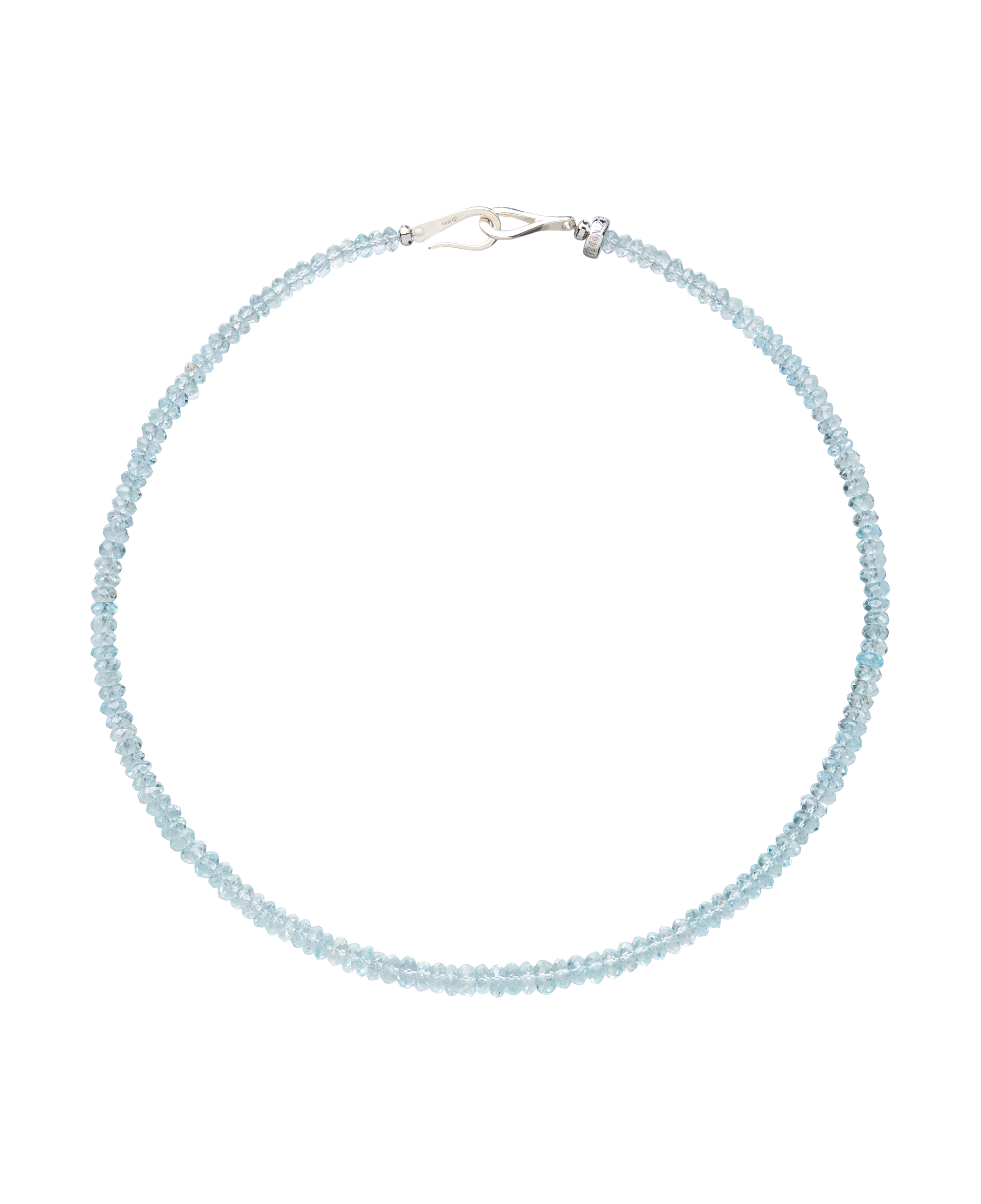 Aqua Mist Aquamarine Necklace