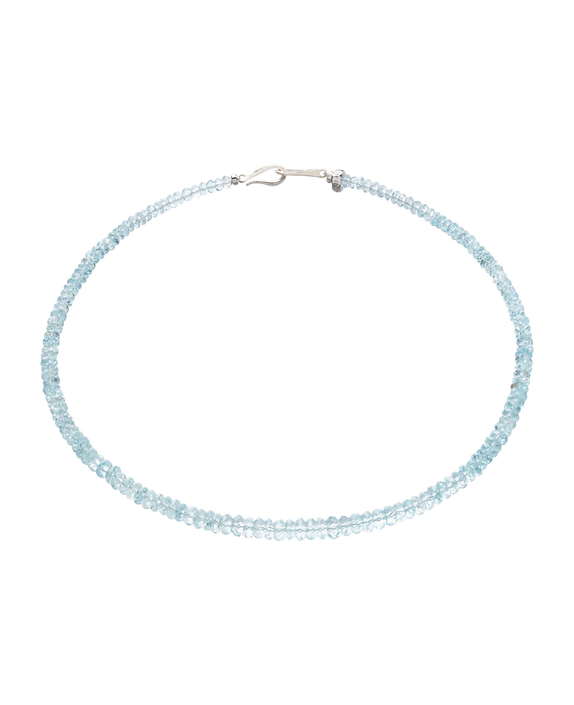 Aqua Mist Aquamarine Necklace