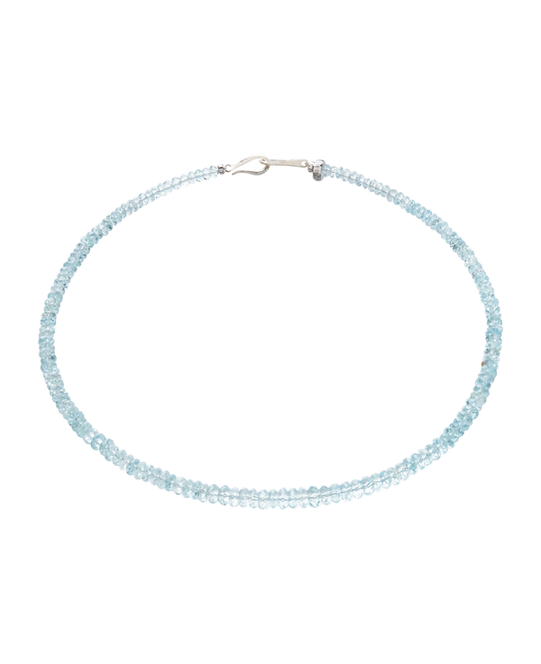 Aqua Mist Aquamarine Necklace