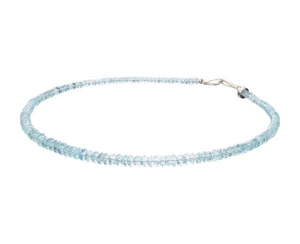 Aqua Mist Aquamarine Necklace