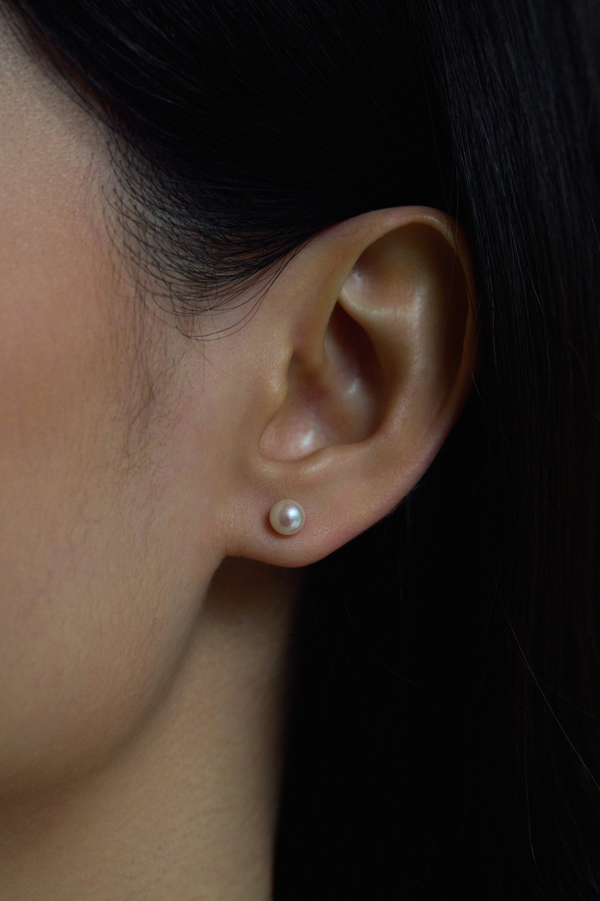 Akoya Pearl Ear Studs