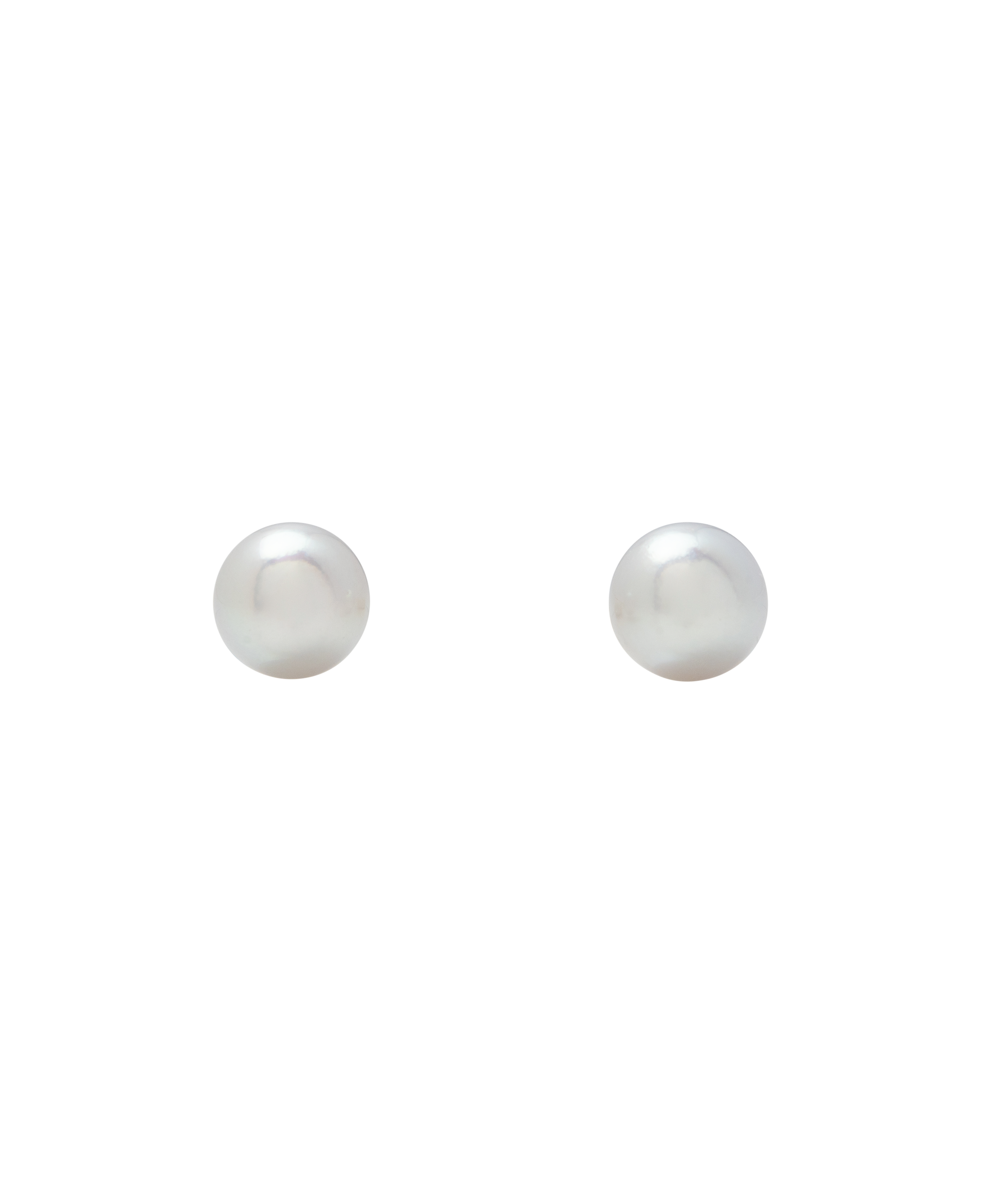 Akoya Pearl Natural Grey Ear Studs