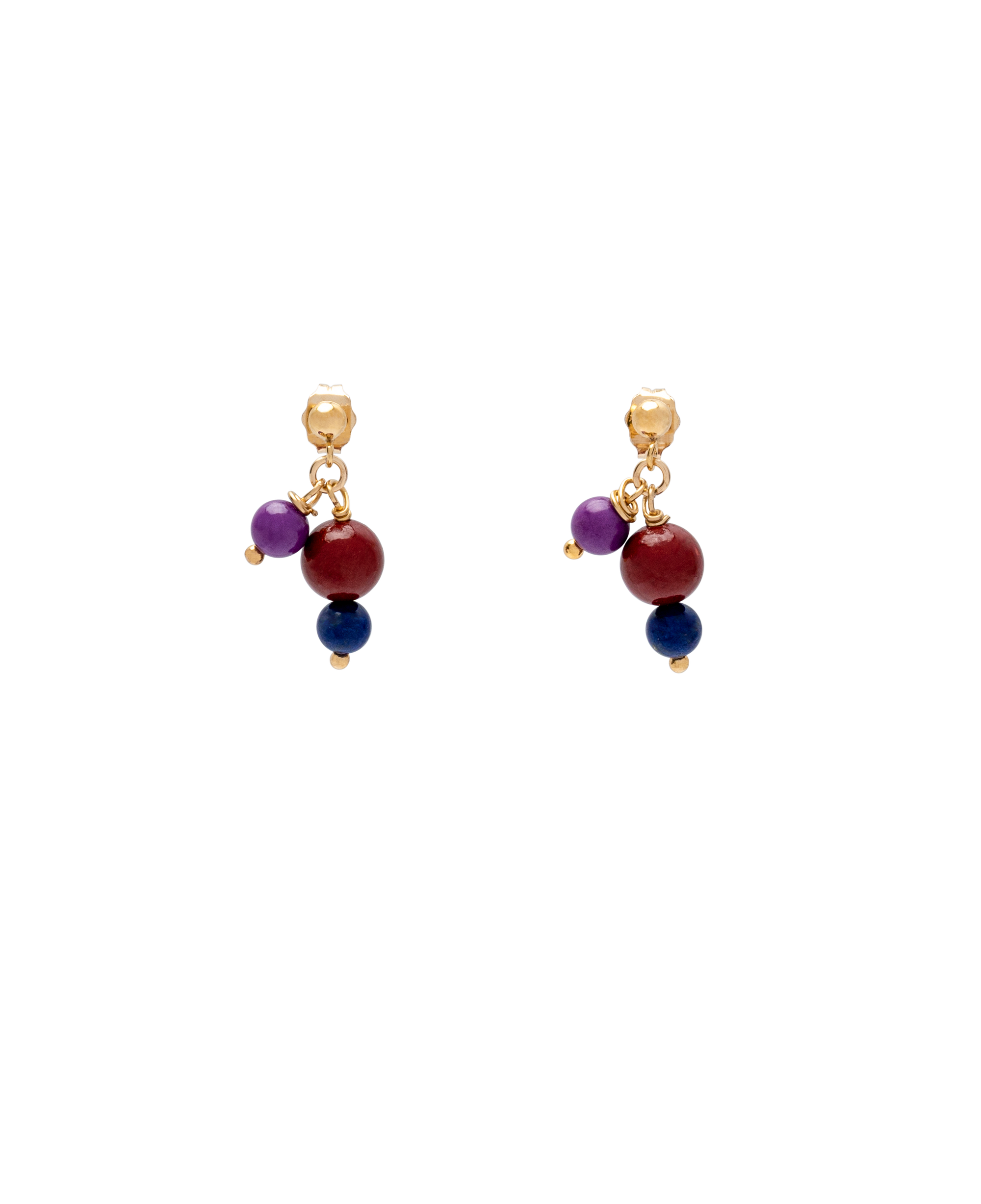 Blackcurrant FantaC Earrings