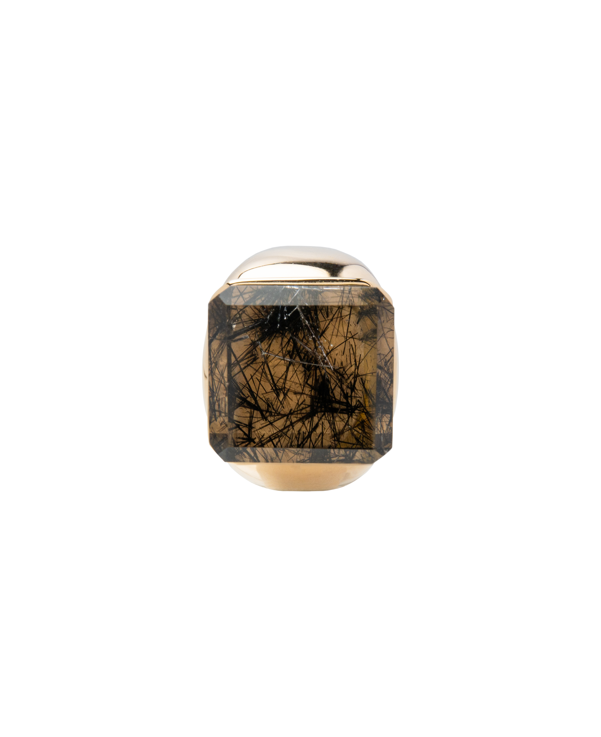 Ice Cube Black Rutiled Exclusive Ring