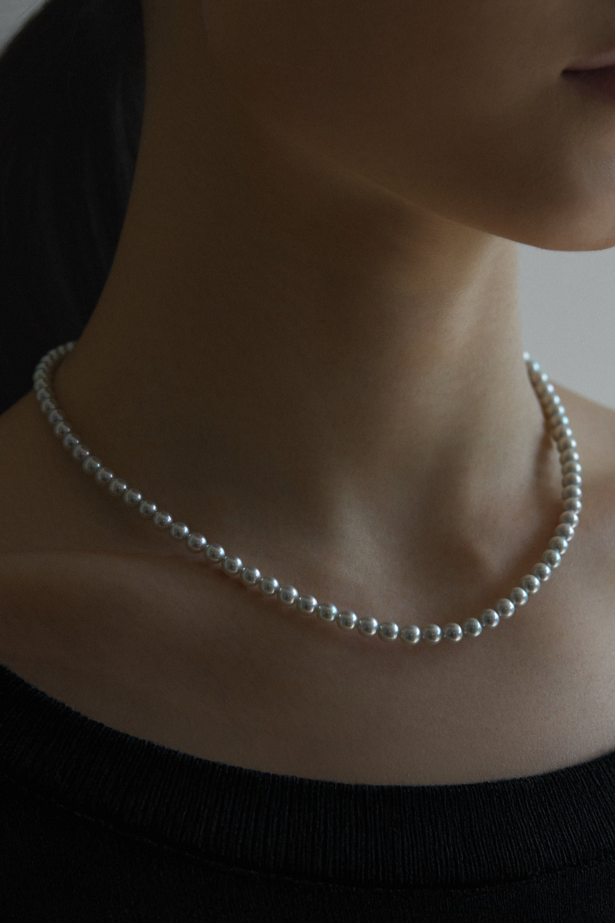 Blue Rose Akoya Necklace Exclusive