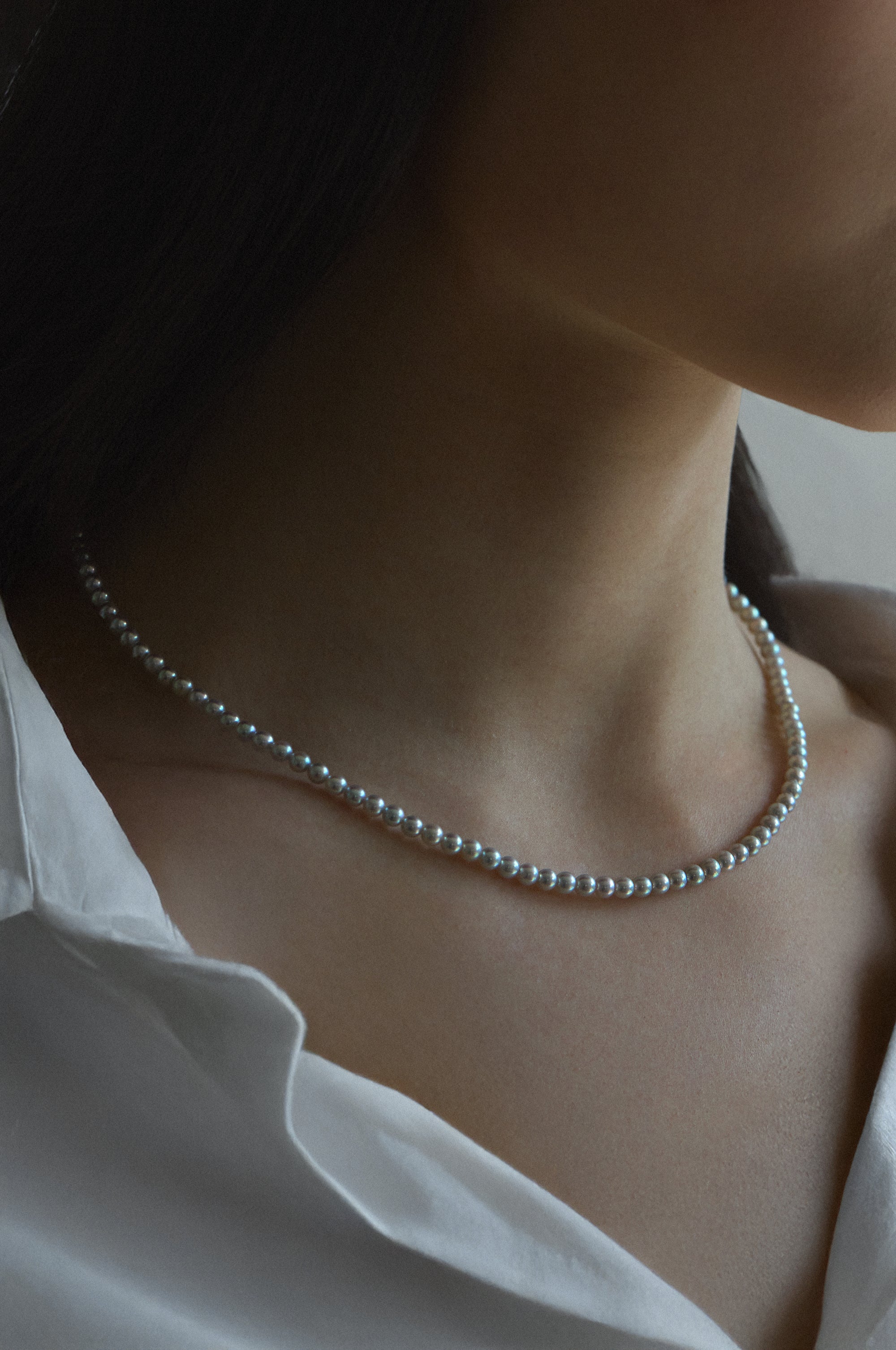 Blue Rose Akoya Necklace Exclusive