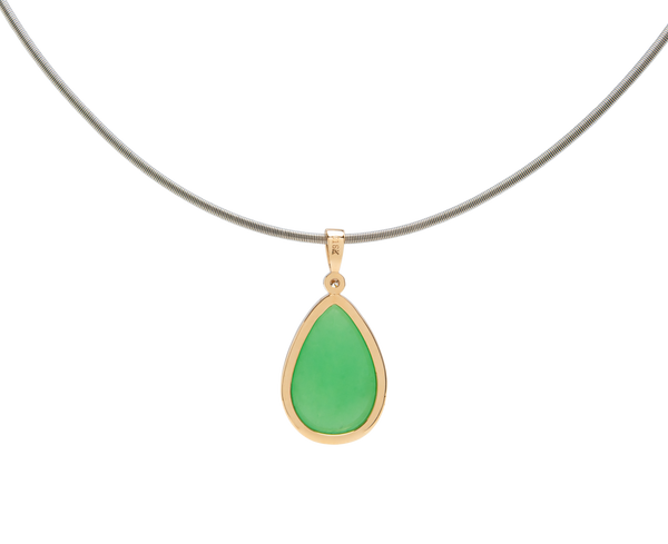 Chrysoprase Pendant