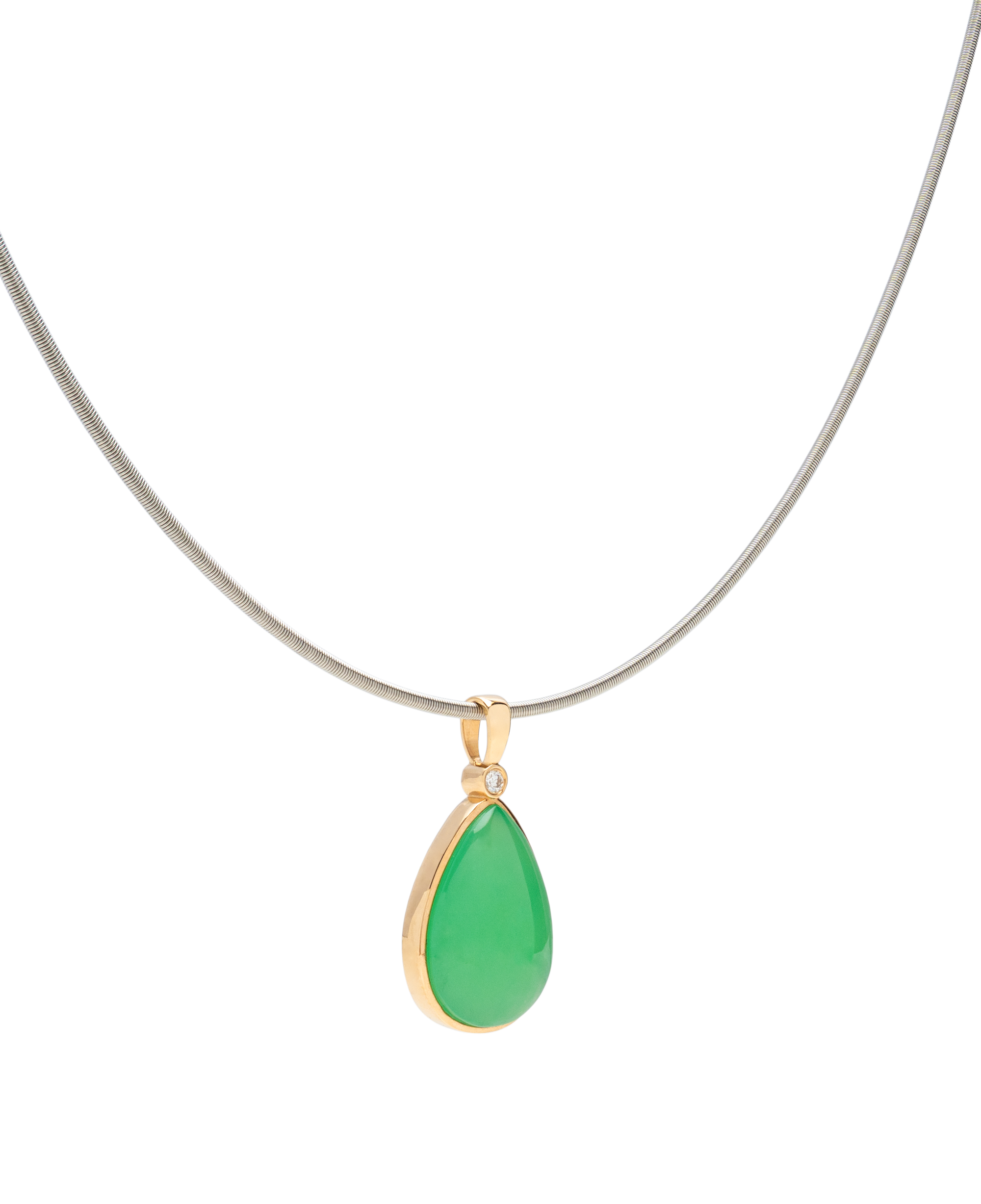 Chrysoprase Pendant