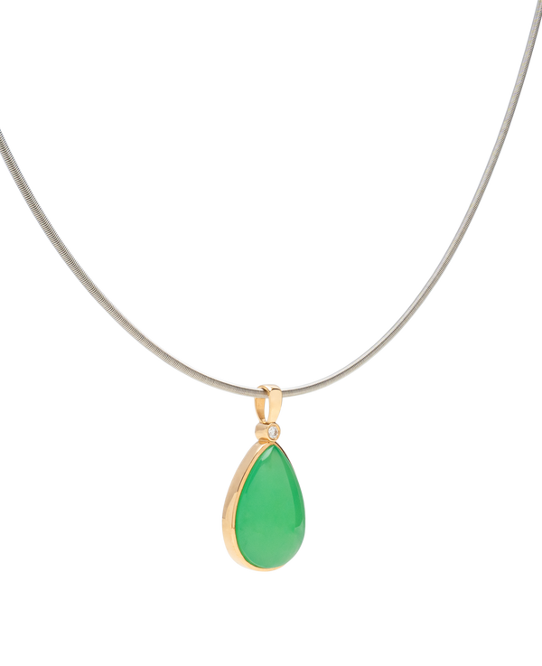 Chrysoprase Pendant