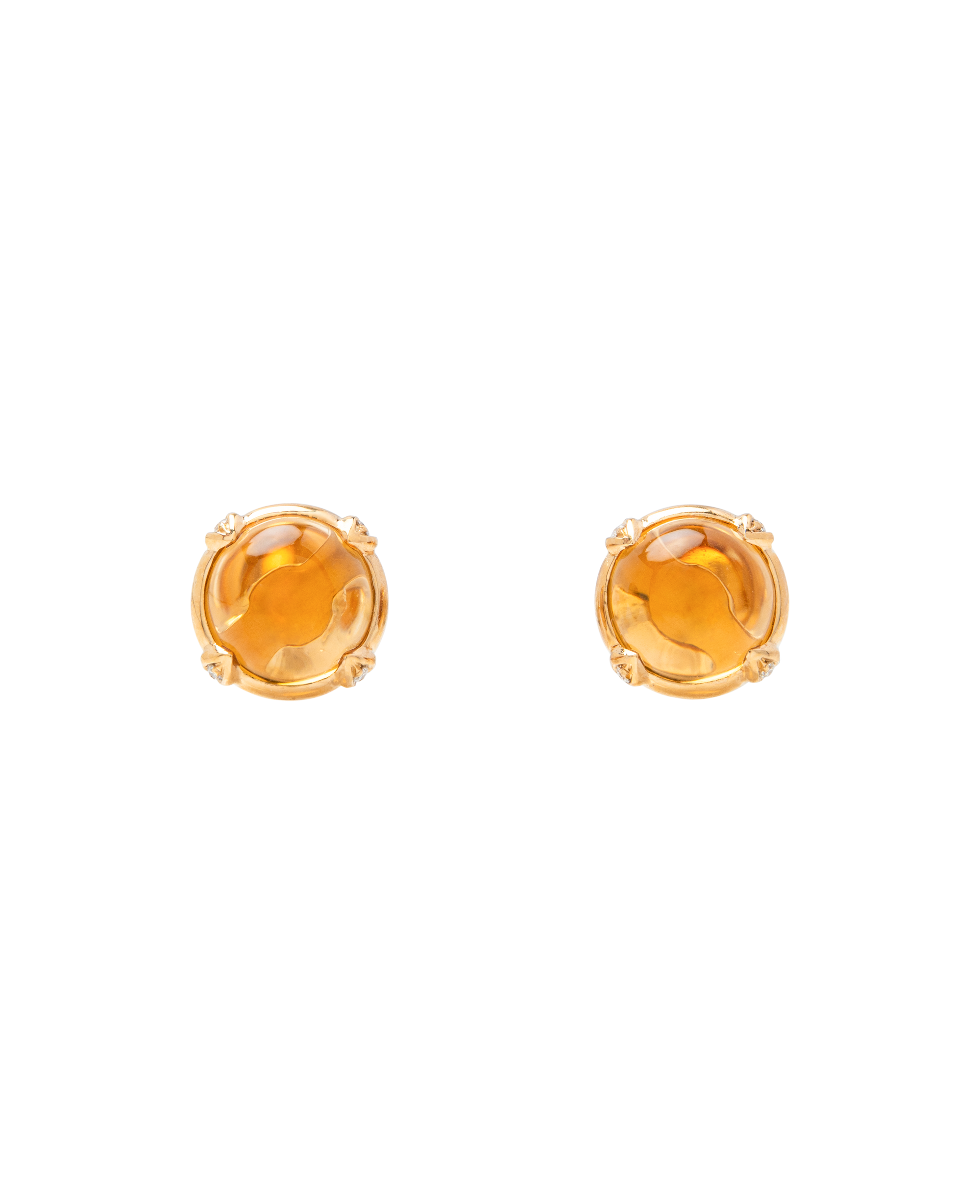 Josephine Citrine Ear Studs