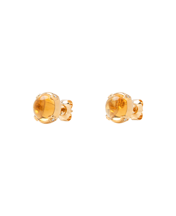 Josephine Citrine Ear Studs