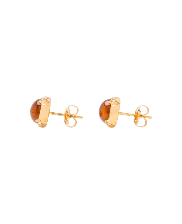 Josephine Citrine Ear Studs