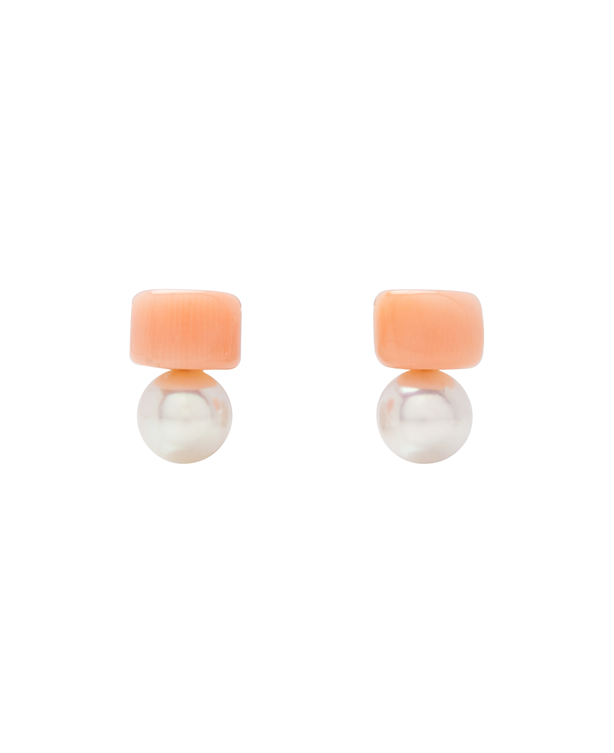 Momo Pearl Duo Studs