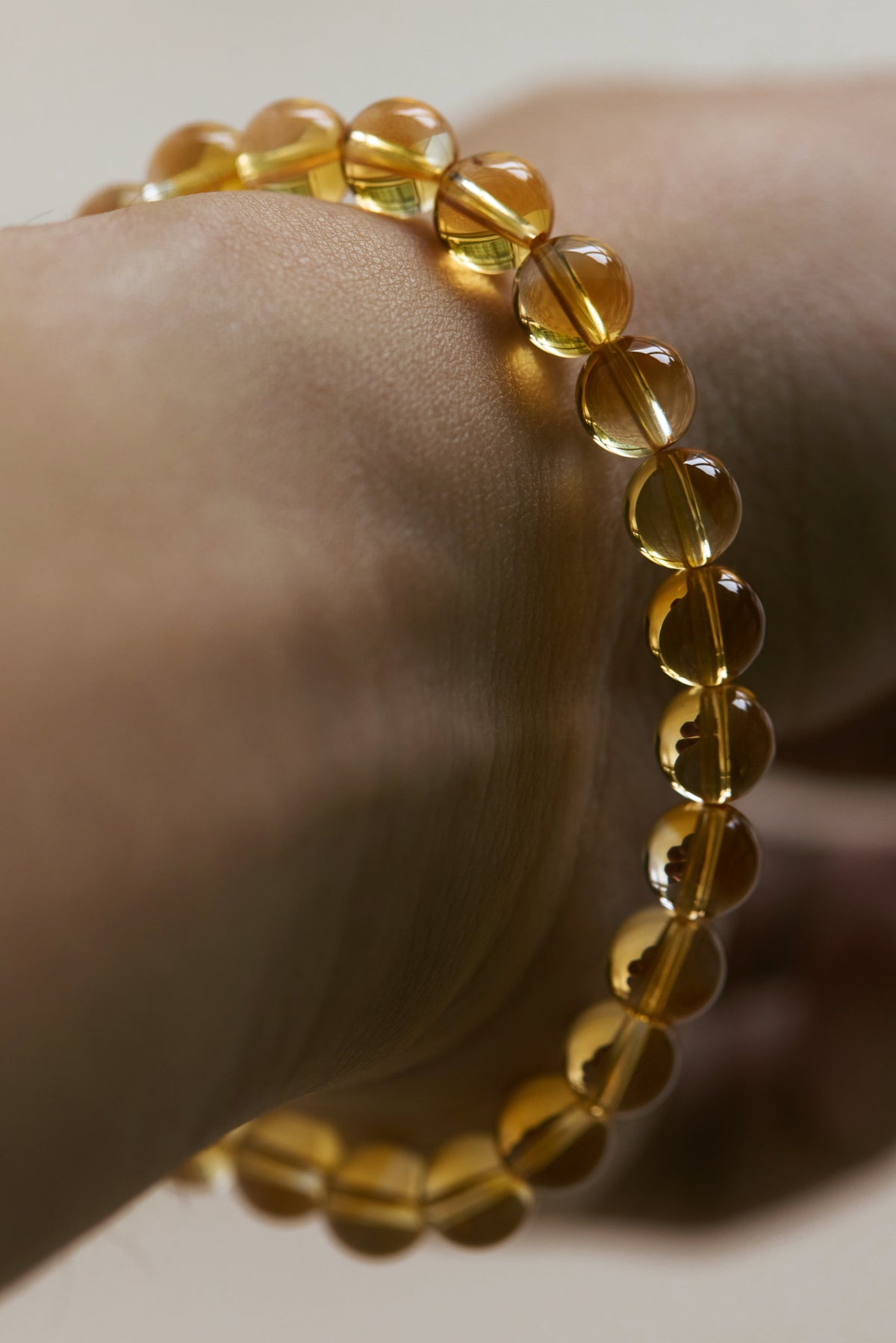 Mandarin Citrine Exclusive Bead Bracelet