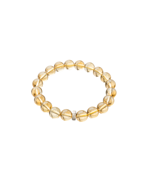 Citrine Premium Bead Bracelet