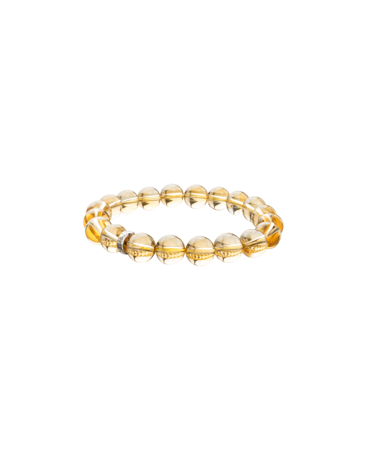 Citrine Premium Bead Bracelet