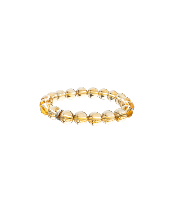 Citrine Premium Bead Bracelet