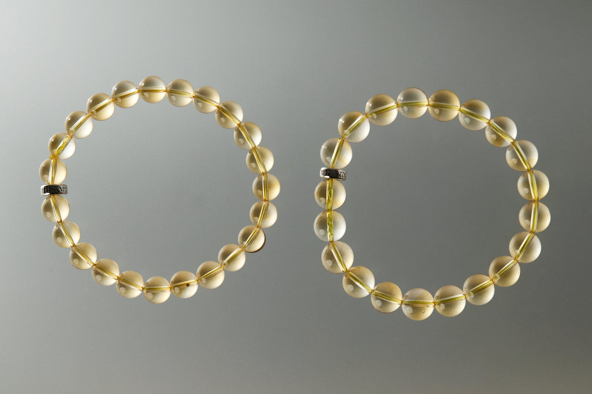 Citrine High Grade Plus Bead Bracelet