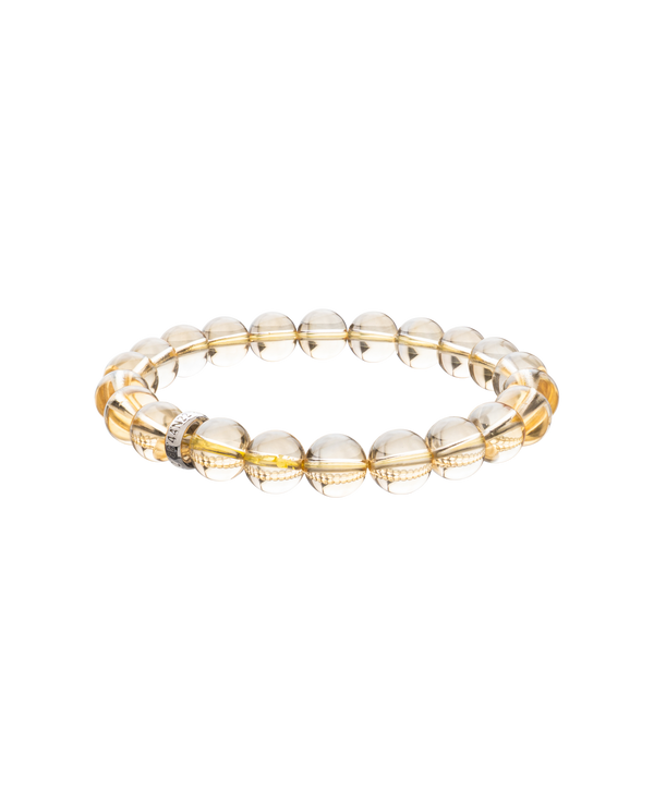 Citrine High Grade Plus Bead Bracelet