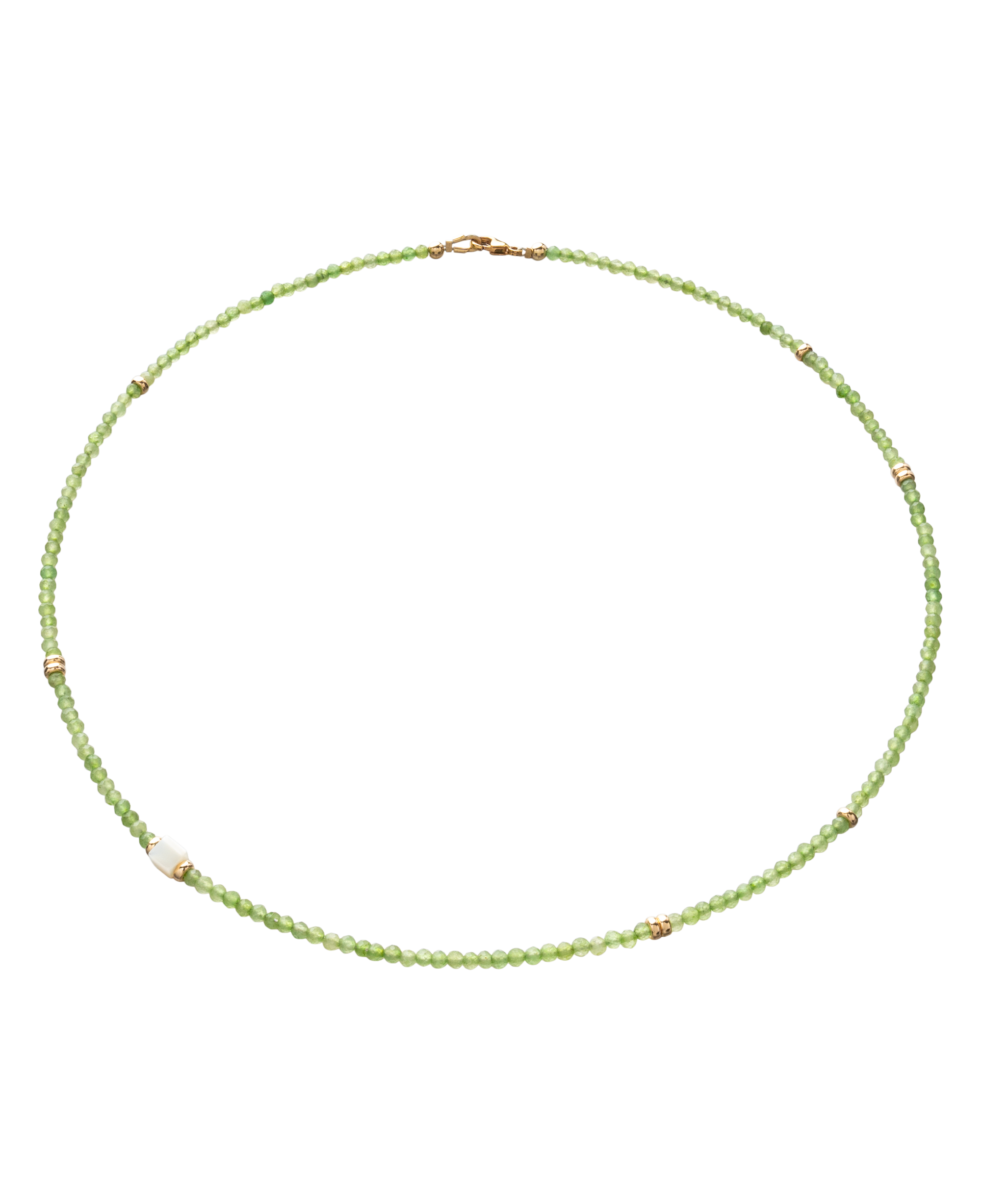 Canadian Jade x Shell Necklace