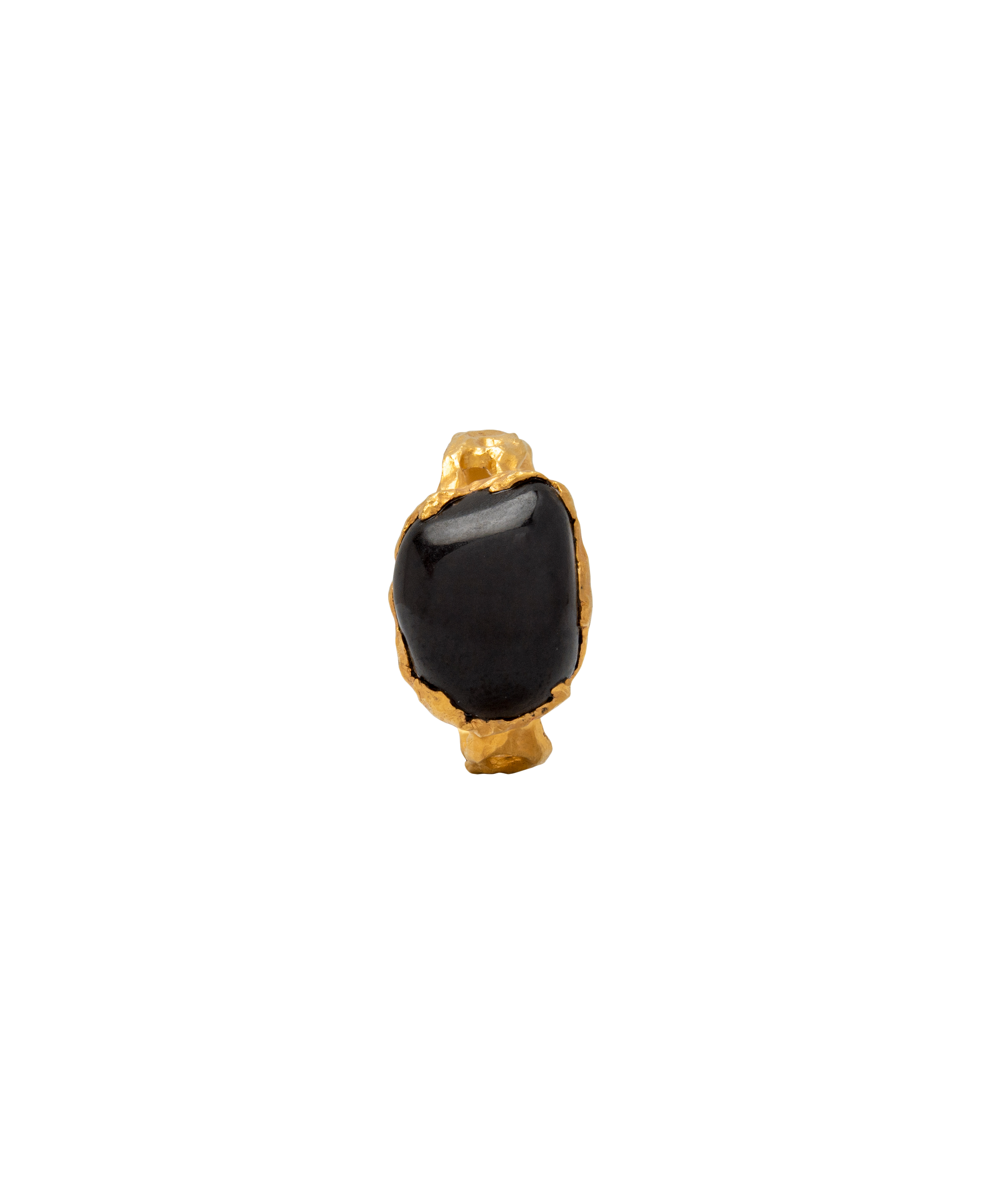 Candy Jade Black Ring 18k