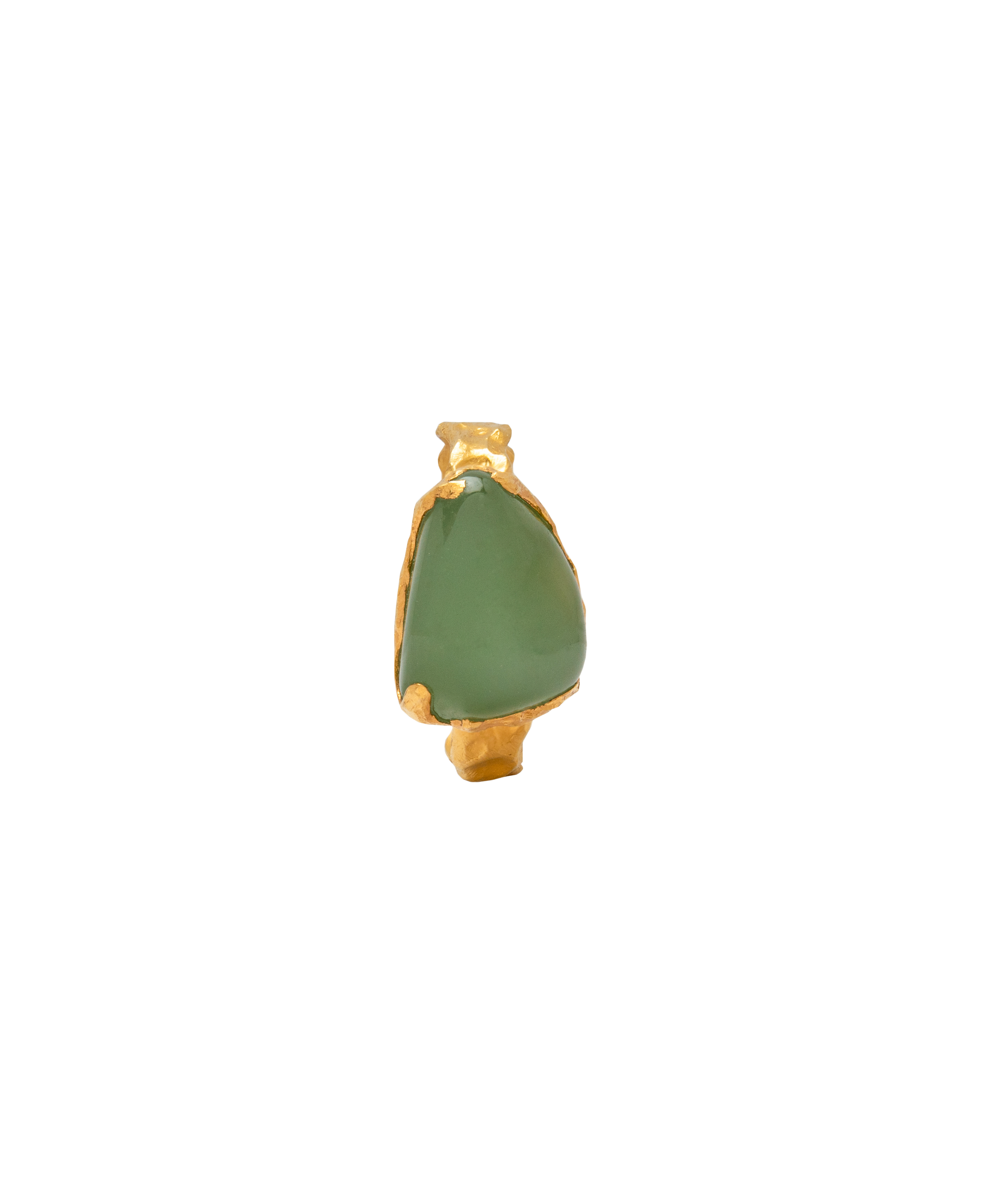 Candy Jade Green Ring 18k