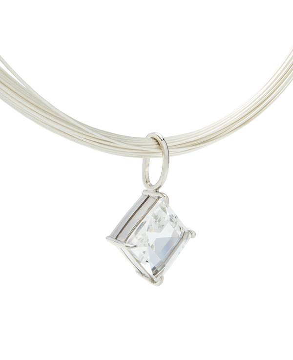 Eden Layering Rock Crystal Pendant Necklace