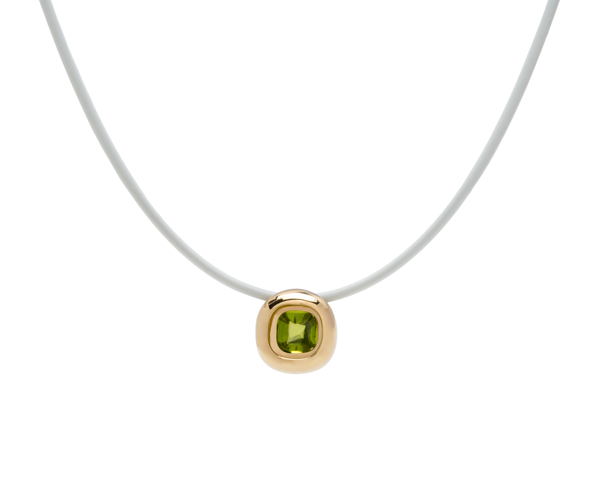 Candy Olivine Pendant 18k