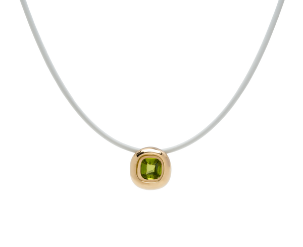 Candy Olivine Pendant 18k