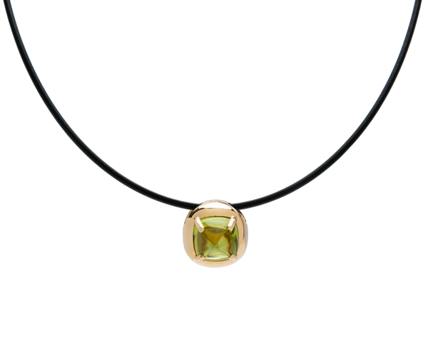 Candy Olivine Pendant 18k