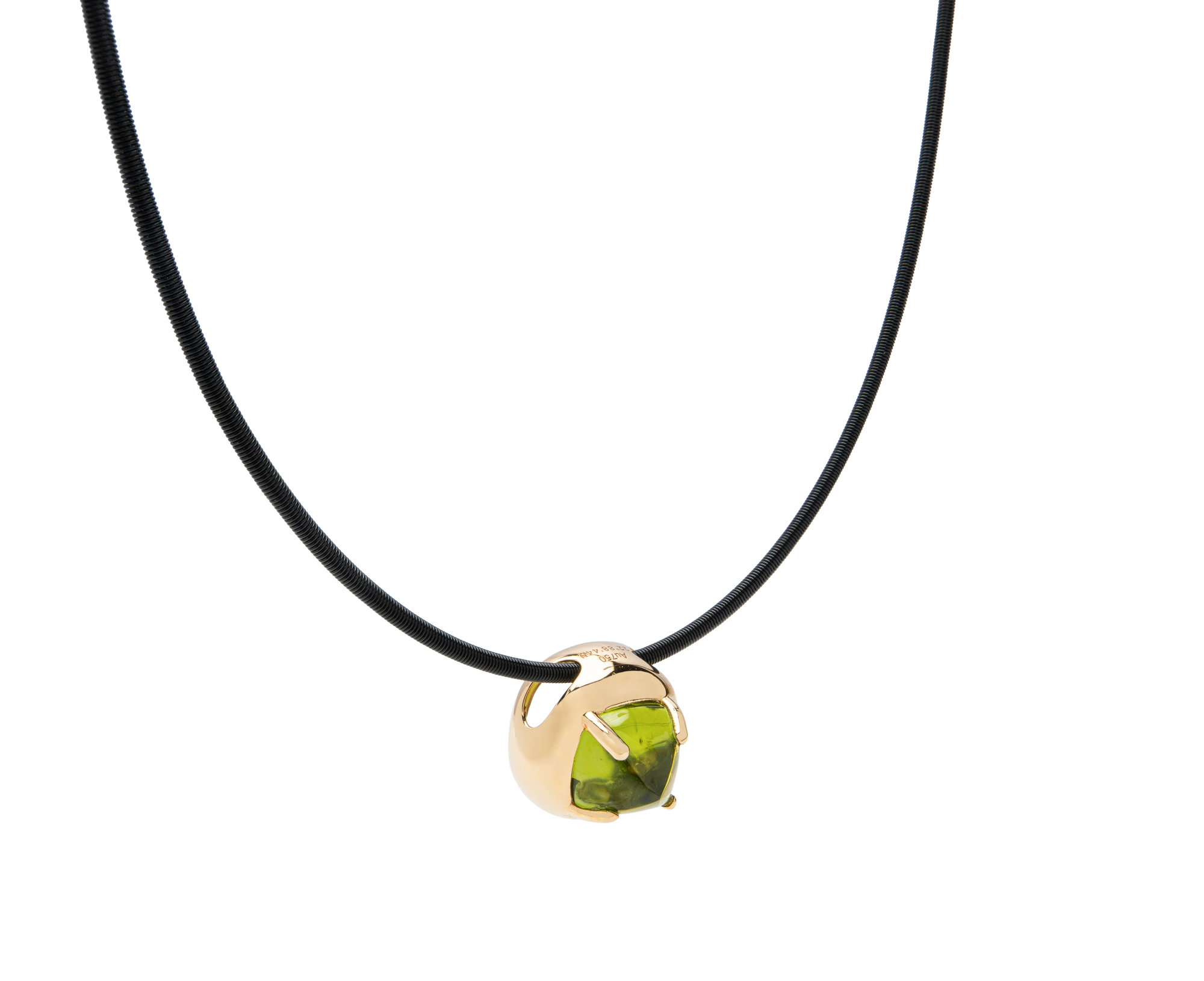 Candy Olivine Pendant 18k