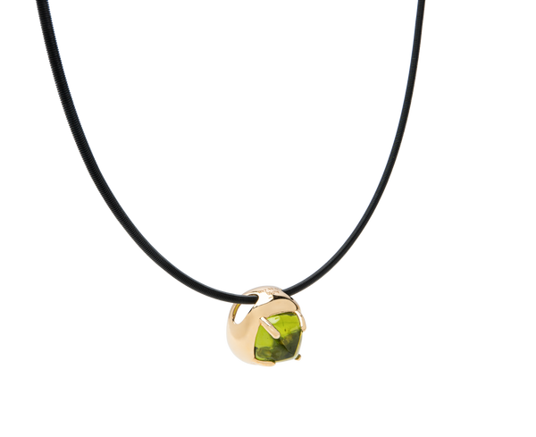 Candy Olivine Pendant 18k