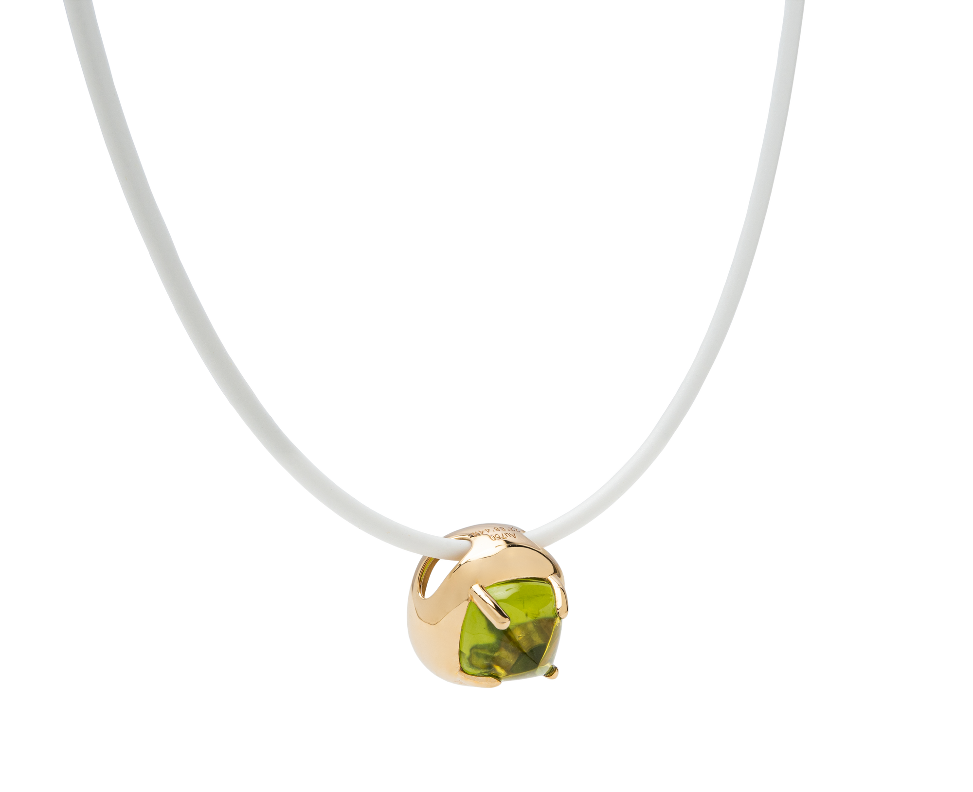 Candy Olivine Pendant 18k
