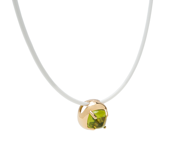 Candy Olivine Pendant 18k