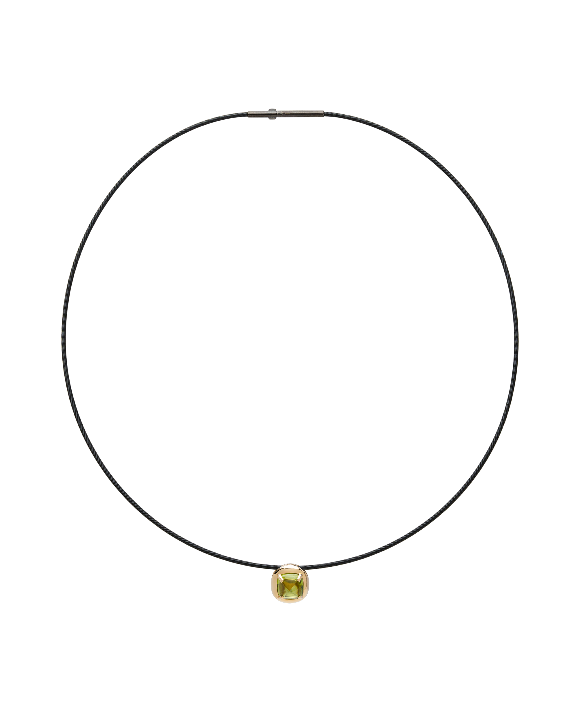 Candy Olivine Pendant 18k