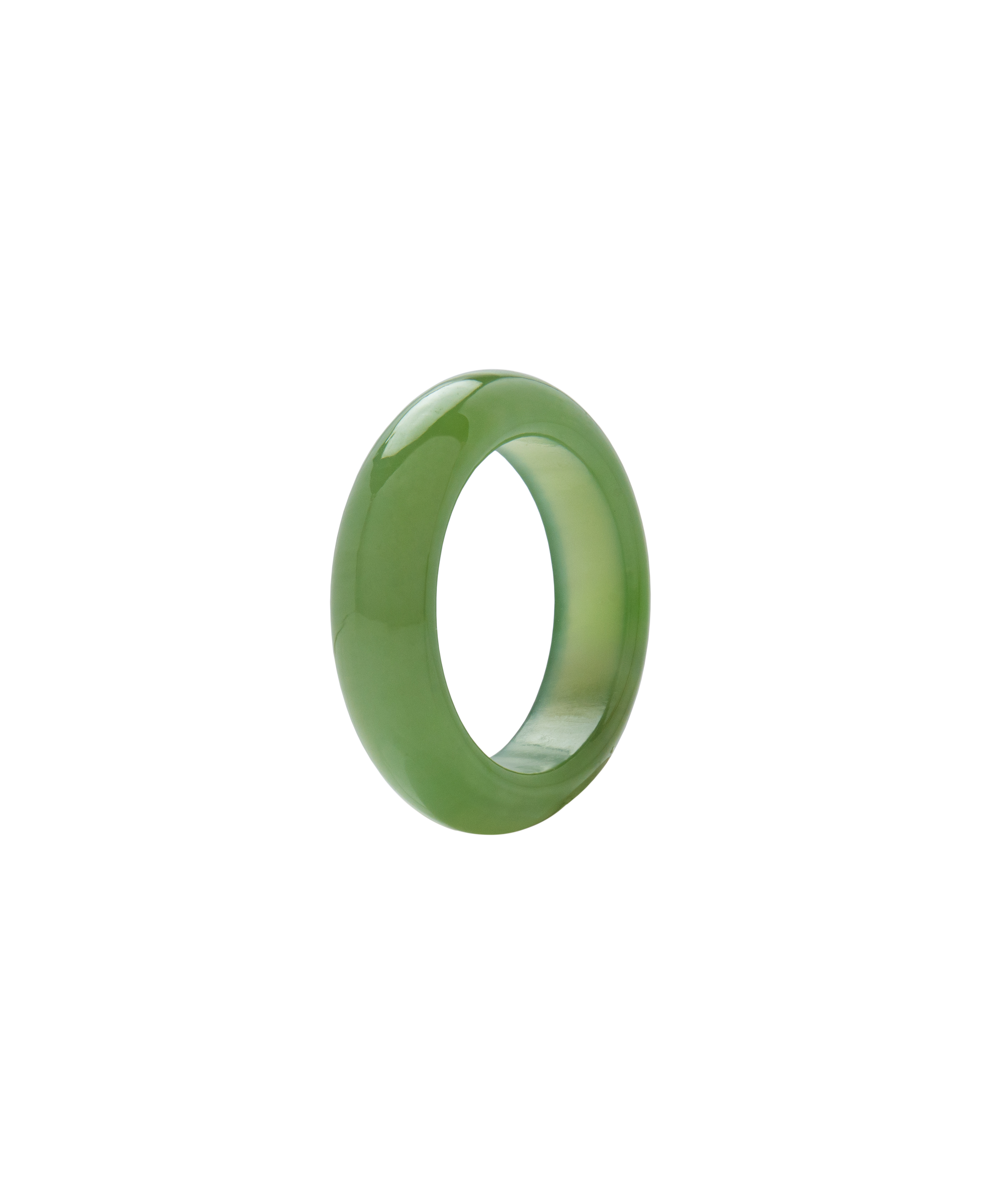 Cat's Eye Jade Ring Premium