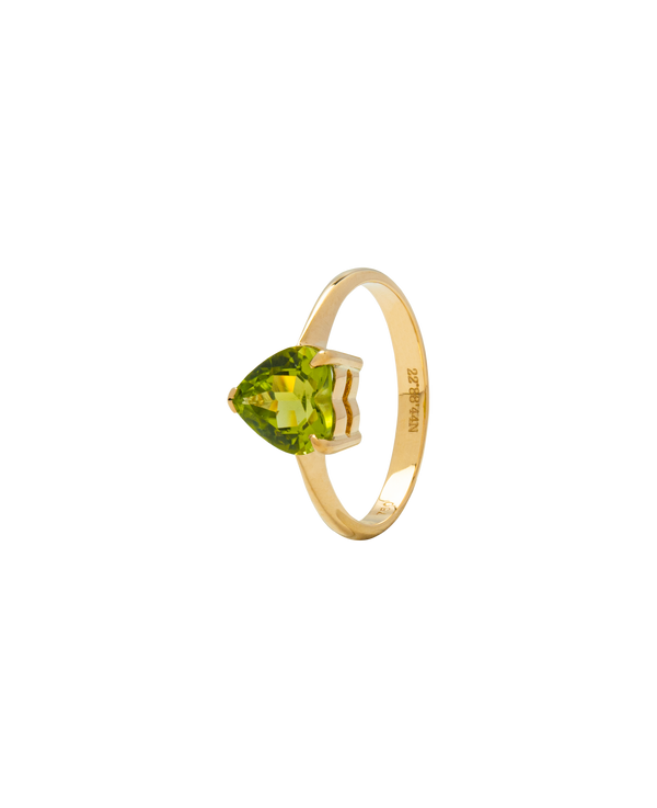 Peridot Heart Ring - Yukimoto