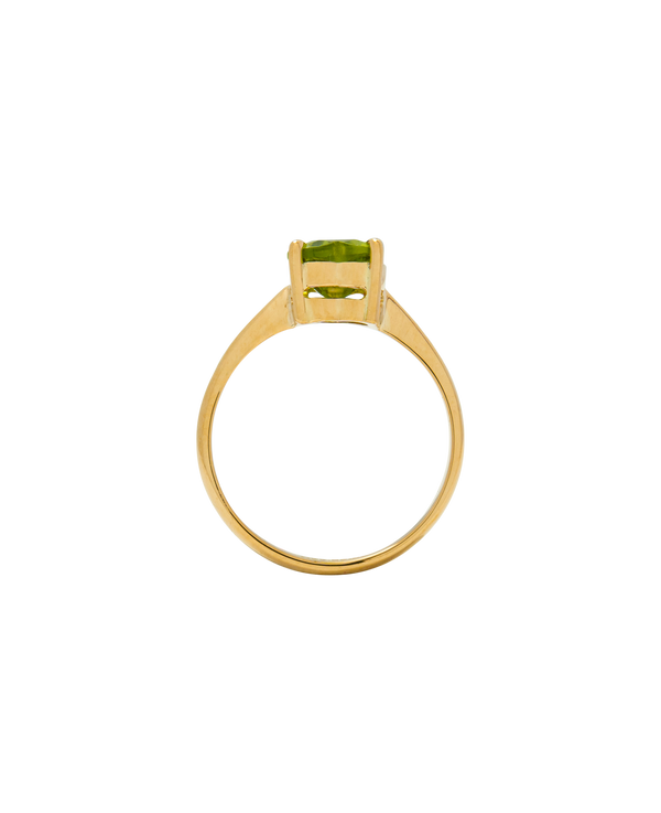 Peridot Heart Ring - Yukimoto