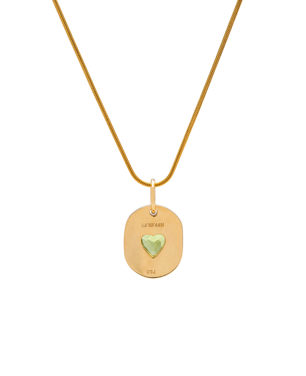 Peridot Jackie Pendant - Yukimoto