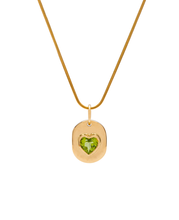 Peridot Jackie Pendant - Yukimoto