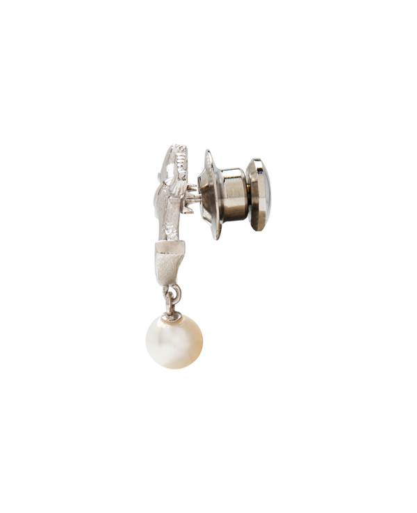 Rocking Pony Brooch With Akoya Pearl