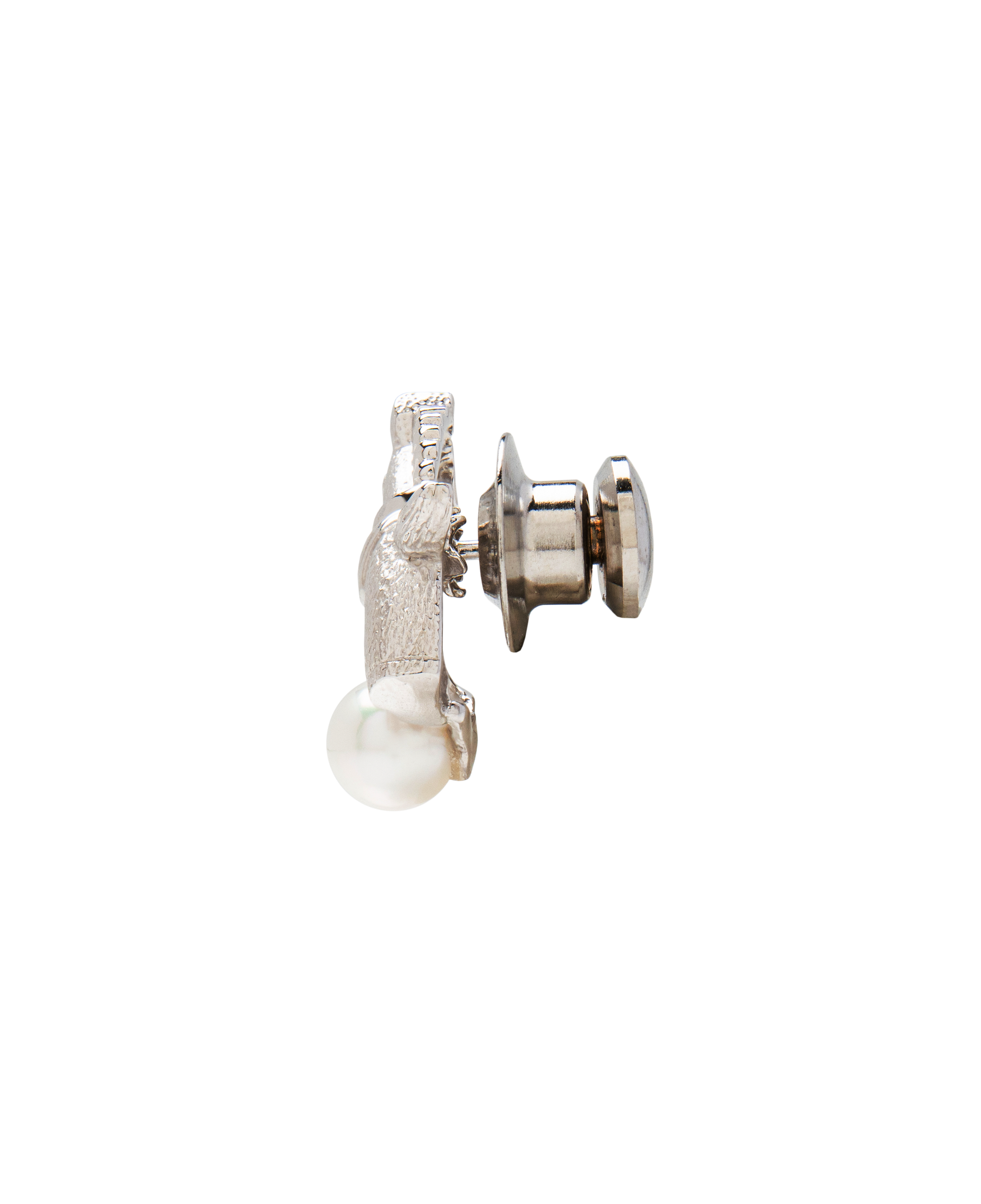 Gentle Pony Brooch with Akoya Pearl
