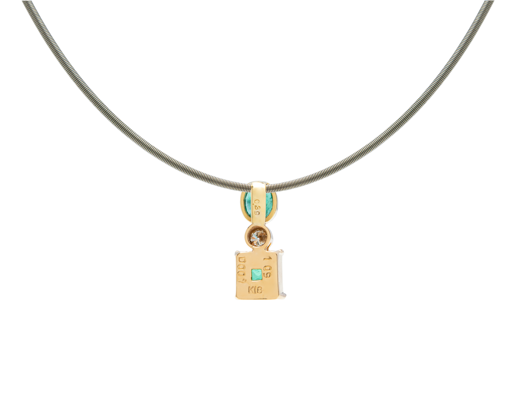 Emerald Balance Pendant