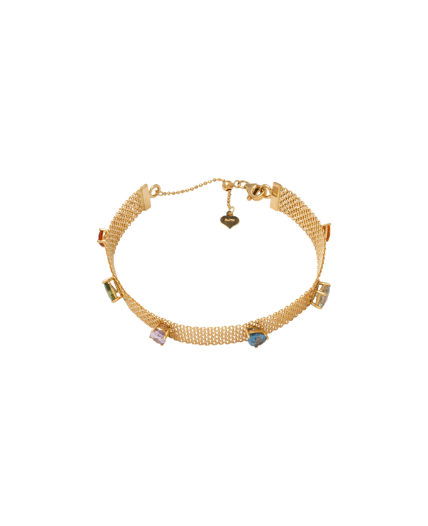 Fancy Sapphire Vintage Bracelet