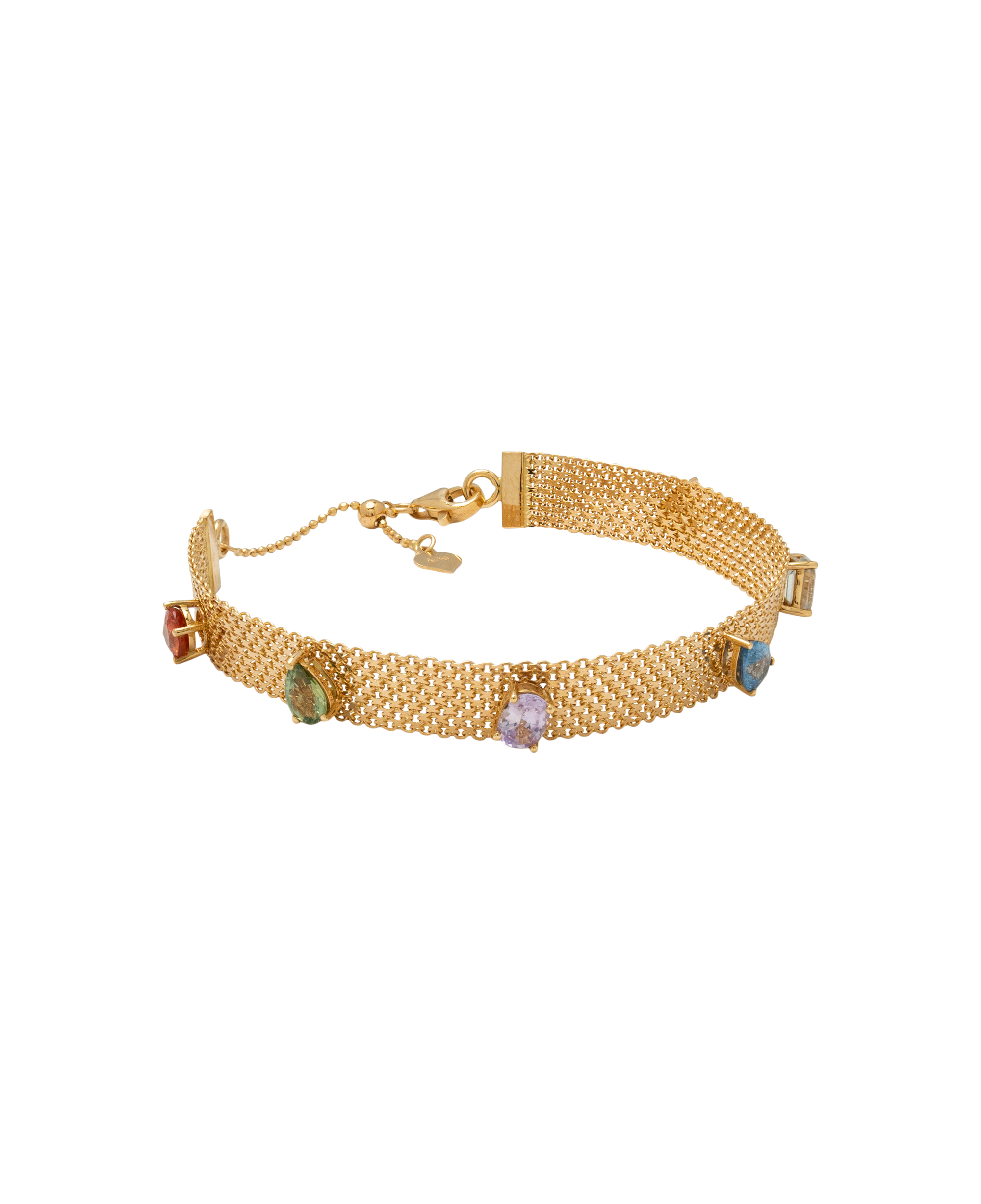 Fancy Sapphire Vintage Bracelet