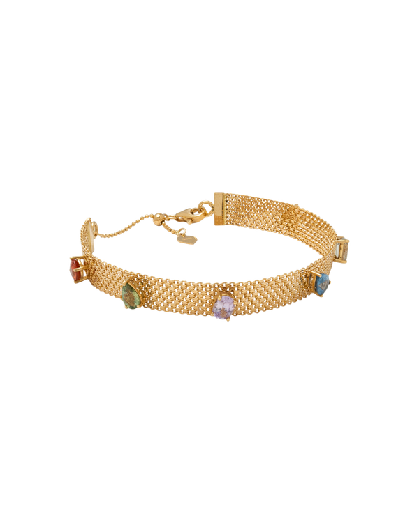 Fancy Sapphire Vintage Bracelet