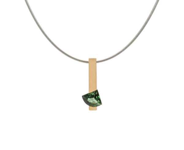 Jolly Tourmaline Rod Pendant
